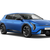 Image of the Kia EV4 'GT-Line' in the colour blue flame.
