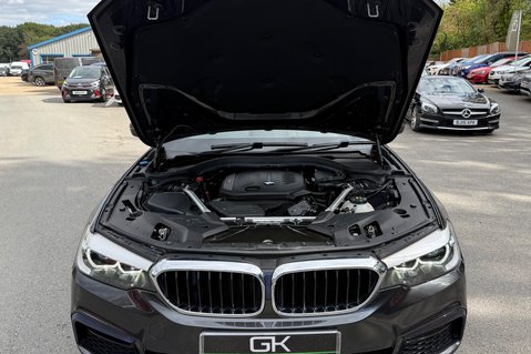 BMW 5 Series 520D M SPORT - RARE SOPHISTO GREY WITH IVORY LEATHER INTERIOR  65