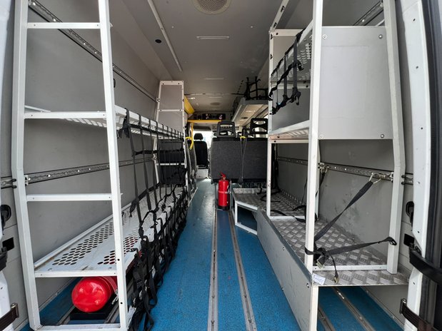 Mercedes-Benz Sprinter MWB L2H1 Low Roof Ex-Police Van-Rear Seats + Racking EURO 6 NO VAT 10