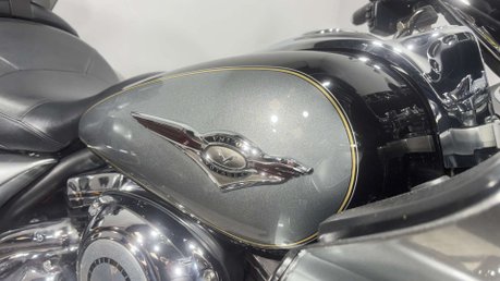 Kawasaki Vulcan 1700 VOYAGER 2010 40K NEW MOT SERVICED LARGE TOURER CRUISER BIKE 47