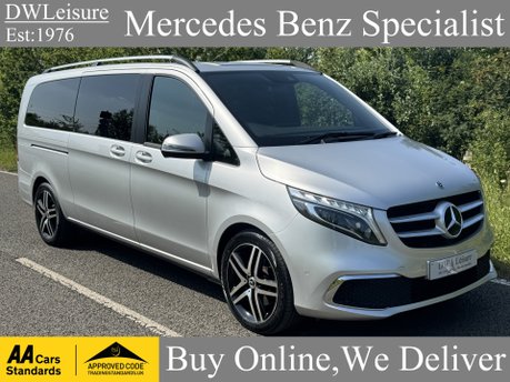 Mercedes-Benz V Class V220 D Sport Auto Diesel 8 Seater EX-LWB/SAT NAV/FULL LEATHER/VAT Q