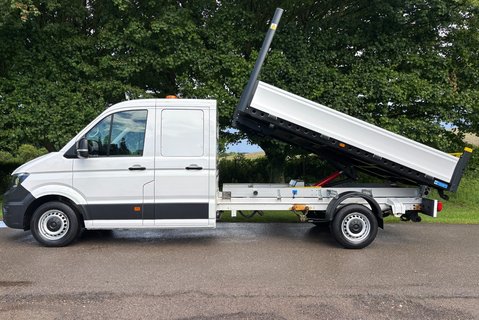 Volkswagen Crafter CR35 Startline 140 ps Tdi Utility Cab Tipper - Air Con & Sat Nav 7