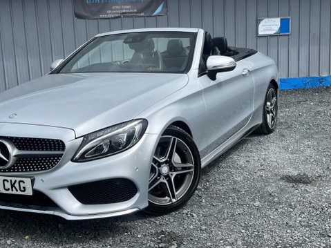 Mercedes-Benz C Class 2.1 C220d AMG Line (Premium Plus) Cabriolet G-Tronic+ Euro 6 (s/s) 2dr 53