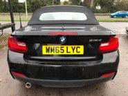 BMW 2 Series 218D M SPORT convertible just 49,000m, Nav, bluetooth, sport seats £165 tax 6