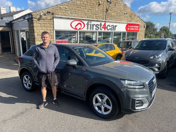 Liam from Filey Collected his new Audi Q2.