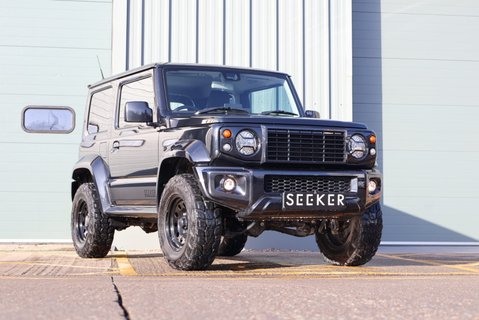 Suzuki Jimny ALL GRIP commercial Suzuki rear seats fitted full lift styled by Seeker UK 3