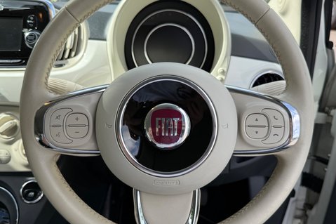 Fiat 500 LOUNGE DUALOGIC -£20 ROAD TAX - RARE AUTOMATIC CABRIOLET 7