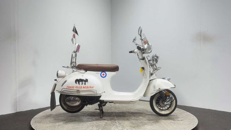 Ajs MODENA 2014 ONLY 2K RUNNING CUSTOM SCOOTER PROJECT SPARES OR REPAIR 1