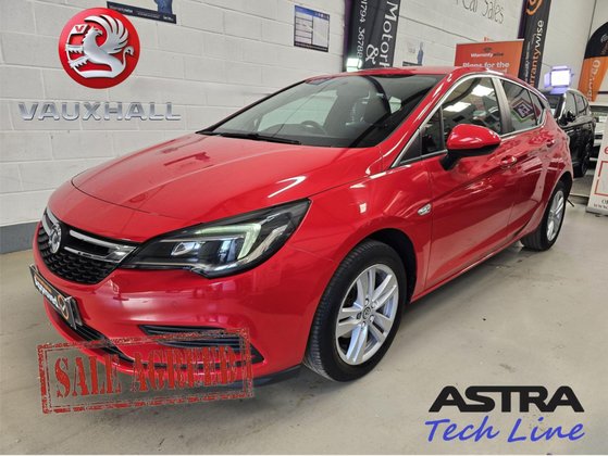Vauxhall Astra 1.0i Turbo ecoFLEX Tech Line Euro 6 (s/s) 5dr