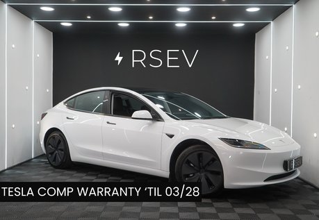 Tesla Model 3 LONG RANGE AWD One Owner Now with GROK AI Adaptive LEDs Pano Roof 