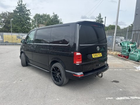 Volkswagen Transporter T6 TDI HIGHLINE BLACK FSH DAY VAN CAMPERVAN READY 4