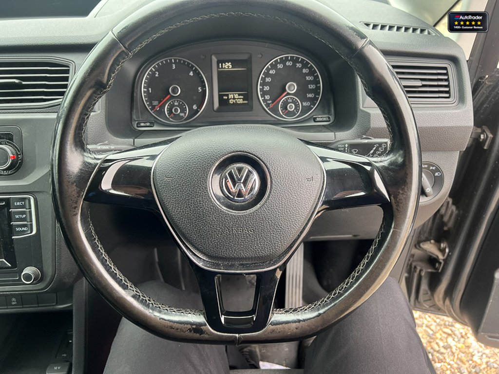 2017 Volkswagen Caddy SWB L1H1 C20 Tdi Highline Alloys Air Con EURO 6 NO VAT — thumbnail 33 of 51