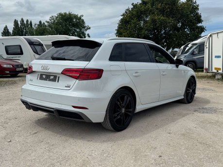 Audi A3 2.0 A3 Sportback S Line TDI Quattro Semi-Auto 4WD 5dr 17