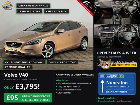 Volvo V40 ES D3 2.0 150 2