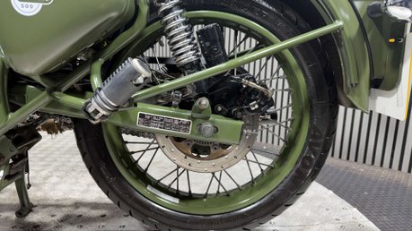 Royal Enfield Bullet 500 CLASSIC 2020 ONLY 11K ARMY COLOUR SCHEME 500CC A2 7
