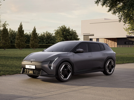 Image of EV4 at an angle to highlight design.