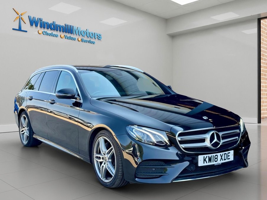 2018 Mercedes-Benz E Class exterior view