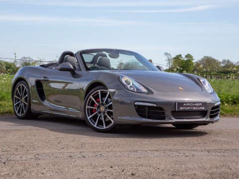 Low Mileage Porsche 981 Boxster S Manual For Sale