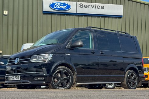 Volkswagen Transporter Crew Cab AUTO SWB L1H1 T32 Sportline Air Con Alloys Sensors EURO 6 NO VAT