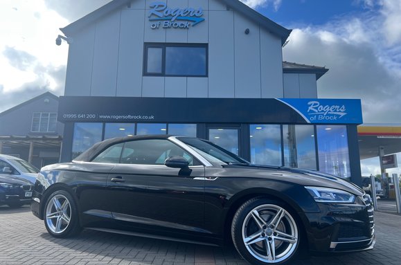 Audi A5 2.0 TFSI S LINE CONVERTIBLE WARM AIRSCARF 2