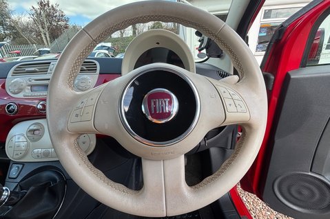 Fiat 500 LOUNGE.. CONVERTIBLE..LOOK ONLY £35:00 R/TAX…BLUETOOTH  9