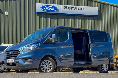 2022 Ford Transit CustomAUTO Crew Cab LWB L2H1 320 Limited Air Con Sensors EURO 6 NO VAT — thumbnail 46 of 51