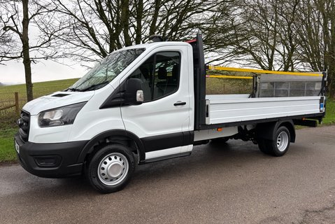 Ford Transit 350 Drw L4 130 ps Single Cab Dropside Truck with Tail Lift - Plant Spec 1