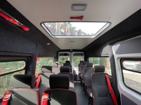 Peugeot Boxer 435 L3H2 16 SEAT NON-D1 LIGHTWEIGHT MINIBUS with A/C, Nav, Sensors, Ramp 29