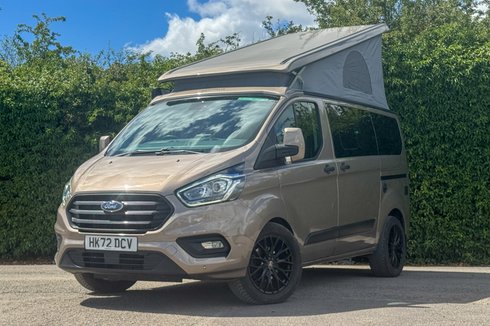 Ford Transit Custom Nugget Camper|Automatic|4 Berth|5 Belts|Kitchen|Pop Top|EURO 6