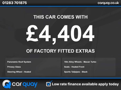 Porsche Macan 2.0 Macan Semi-Auto 4WD 5dr 17