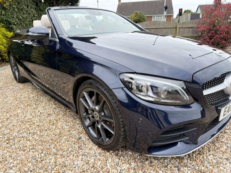 Mercedes-Benz C Class 2.0 C220d AMG Line (Premium) Cabriolet 2dr Diesel G-Tronic+ Euro 6 (s/s) (1 7