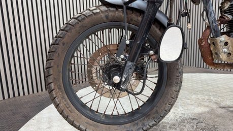 WK Bikes Scrambler 2021 50CC GEARED BIKE SPARES OR REPAIR PROJECT BIKE 9