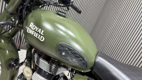 Royal Enfield Bullet 500 CLASSIC 2020 ONLY 11K ARMY COLOUR SCHEME 500CC A2 36