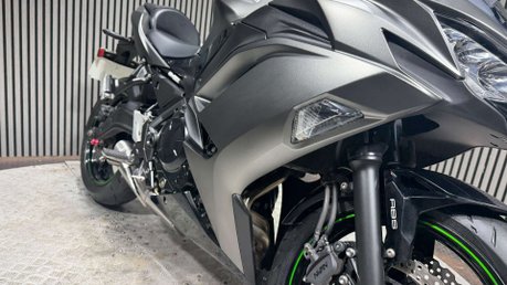 Kawasaki Ninja 650 Z650 2023 1 OWNER ONLY 10K SPORTS BIKE 650 LONG MOT WARRANTY A2 25