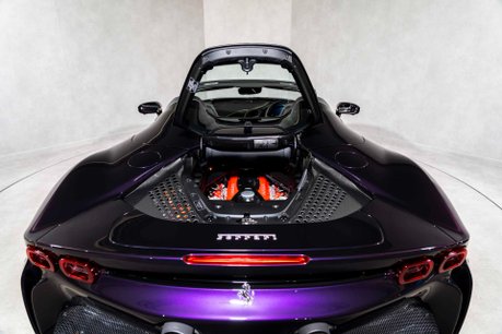 Ferrari SF90 Spider ATELIER EXAMPLE. VIOLA HONG KONG. CARBON INT & EXT. FRONT LIFT. 72