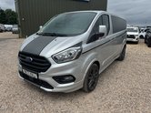 Ford Transit Custom LWB L2H1 Low Roof Sport 280 Air Con Alloys Sensors Cam Tow Bar EURO 6 2