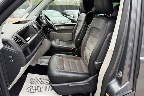 Volkswagen Transporter T32 TDI KOMBI HIGHLINE BMT LWB  -NO VAT -LUXURY CARAVELLE CONVERSION - 8