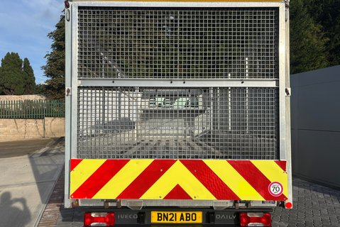 Iveco Daily 35C14 Beavertail Lawnmower Body - Large Ramp - Removable Cages 11