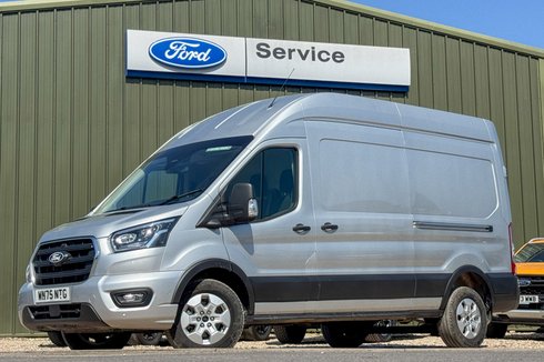 Ford Transit AUTO LWB L3H3 High Roof Limited 350 A/C Alloys Camera Nav Sensors EURO 6