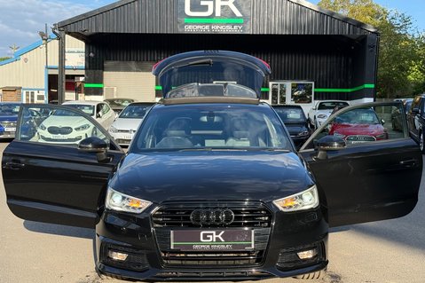 Audi A1 TFSI BLACK EDITION NAV -PANORAMIC SUNROOF - ALL BLACK  18