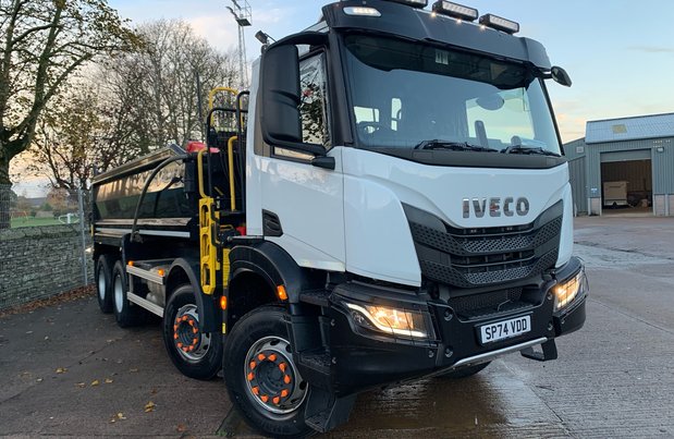 Iveco X-Way X-Way AD360X46Z Thompson Tipper & Palfinger Crane