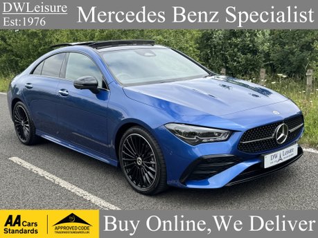 Mercedes-Benz CLA Class CLA 180 MHEV AMG Line Premium Plus Auto Petrol Coupe PAN ROOF/MEMORY SEATS