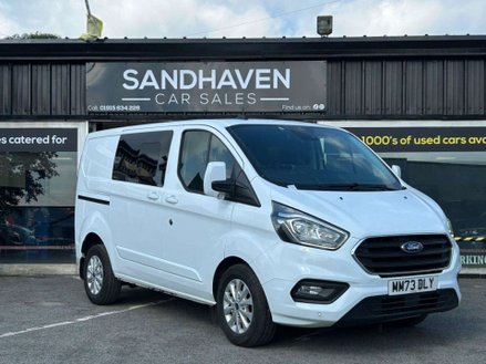 Ford Transit Custom 2.0 300 EcoBlue Limited Crew Van Double Cab 5dr Diesel Manual L1 H1 Euro 6 