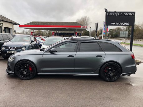 Audi A6 RS6 AVANT TFSI 4.0 V8 QUATTRO with £27000 options FASH 78000m Kartel Kit 7