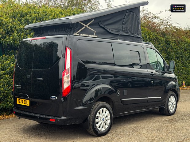 Ford Transit Custom Hamilton Jarvis Conversion|Automatic|5 Belt|4 Berth|Pop Top|Kitchen 3
