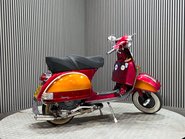 Piaggio Vespa Douglas 125 2002 SHOWING 1,563 MILES GOOD RUNNING GEARED SCOOTER 125CC 3