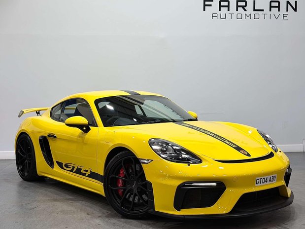 Porsche 718 Cayman 4.0 GT4 Coupe 2dr Petrol PDK Euro 6 (s/s) (420 ps) 