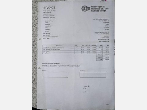 Renault Master 2.3 dCi 35 Business Panel Van 4dr Diesel Manual FWD LWB Medium Roof Euro 6 44