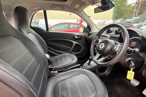 Smart Fortwo Coupe PRIME SPORT PREMIUM+.. AUTOMATIC..GLASS ROOF..SAT NAV..LEATHER..8 SERVICES 19