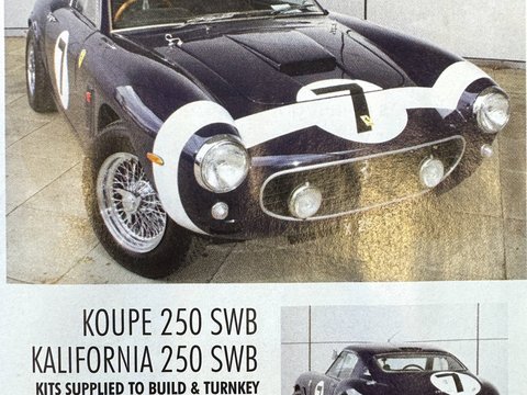 Tribute 250 SWB GT BERLINETTA REPLICA 19
